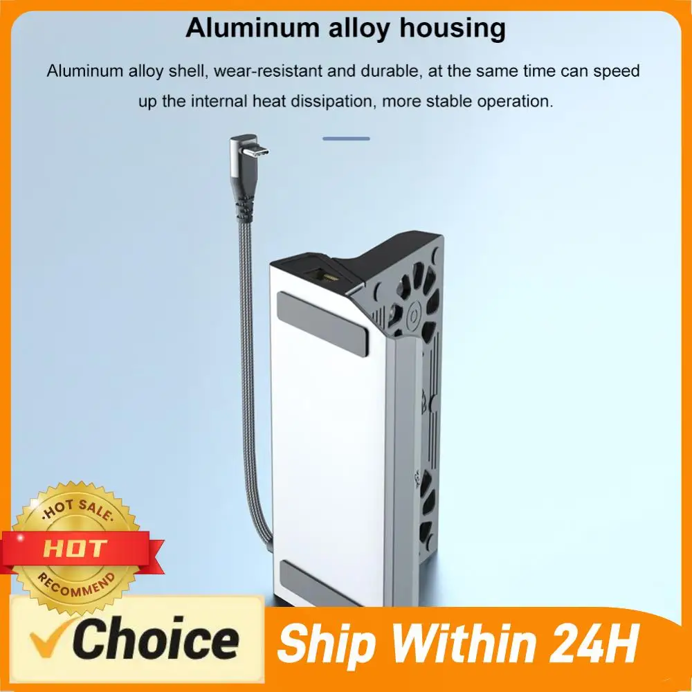 

Hub Holder Dock 4K 60Hz Gigabit Ethernet 1000Mbps Docking Station HDMI-Compatible Type C USB 3.0 2.0 PD 100W RJ45 for Steam Deck