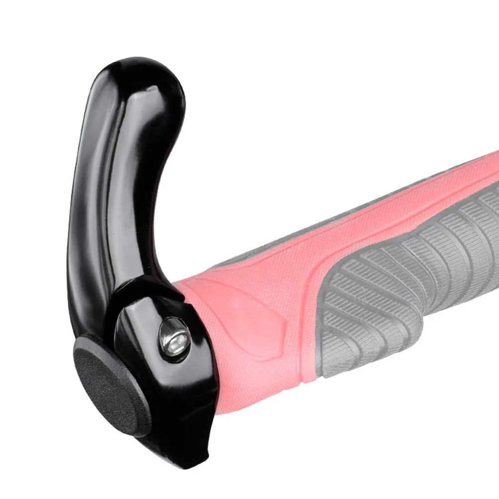 

1Pair Bike Auxiliary Handle Bar Aluminum Alloy Vice Handlebar Black High Strength Light Weight for Most Road Bikes Comfort