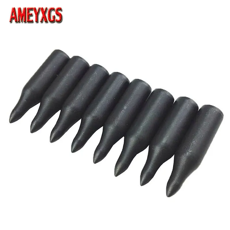 12/24/36 Pcs Arrowhead Archery Target Broadhead Target Point Tips For OD 8mm Wooden Arrow Bamboo Arrow Shaft Hunting