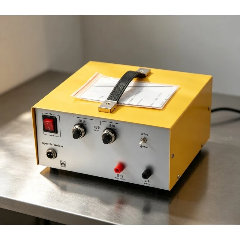 80A Handheld Pulsed Laser Spot Welder for Jewelry Gold Silver Battery Repair