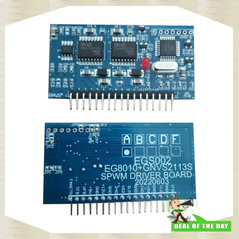 24-Hour Delivery Driver Module EGS002 Surface Mount Module Pure Sine Wave Inverter Driver Board EGS002 "EG8010+IR2110"