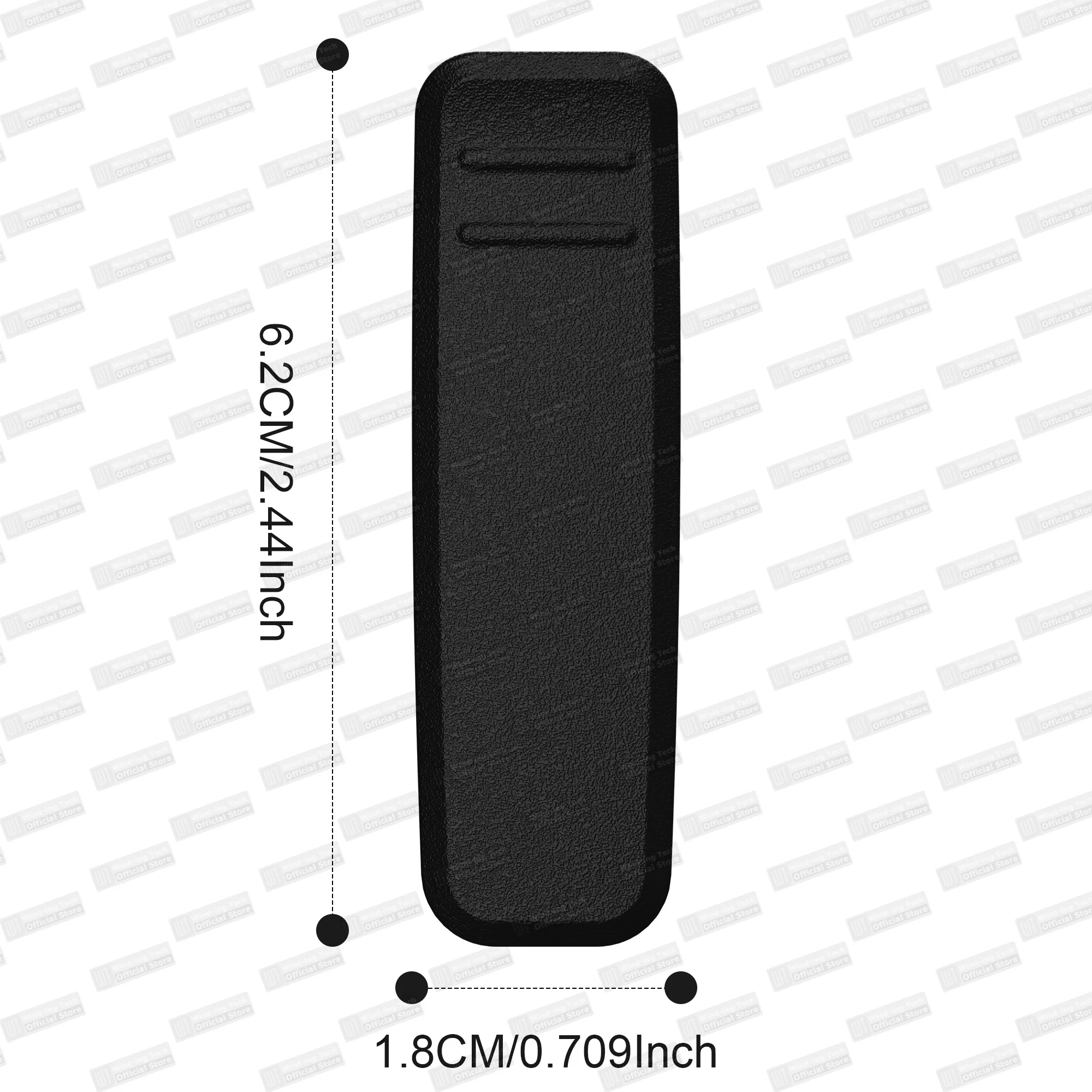 1/2/5/10PCS Original Baofeng 5R MINI Walkie Talkie Belt Clips Battery Support Clip Suitable for UV-5R MINI Battery Accessories