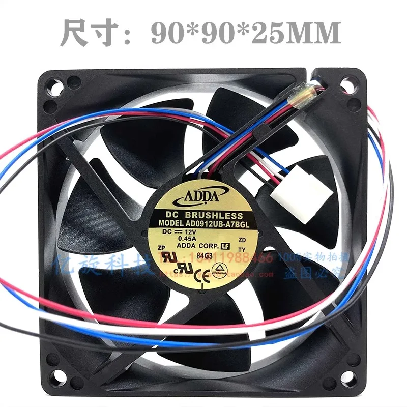 

9225 original cooling fan AD0912UB-A7BGL 12V 0.45A with speed control