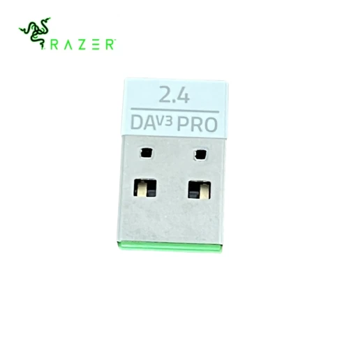 Receptor USB Razer de 2,4 Ghz para Razer DeathAdder V3 Pro / DeathAdder V2 Pro / DeathAdder V2 X ratón inalámbrico HyperSpeed