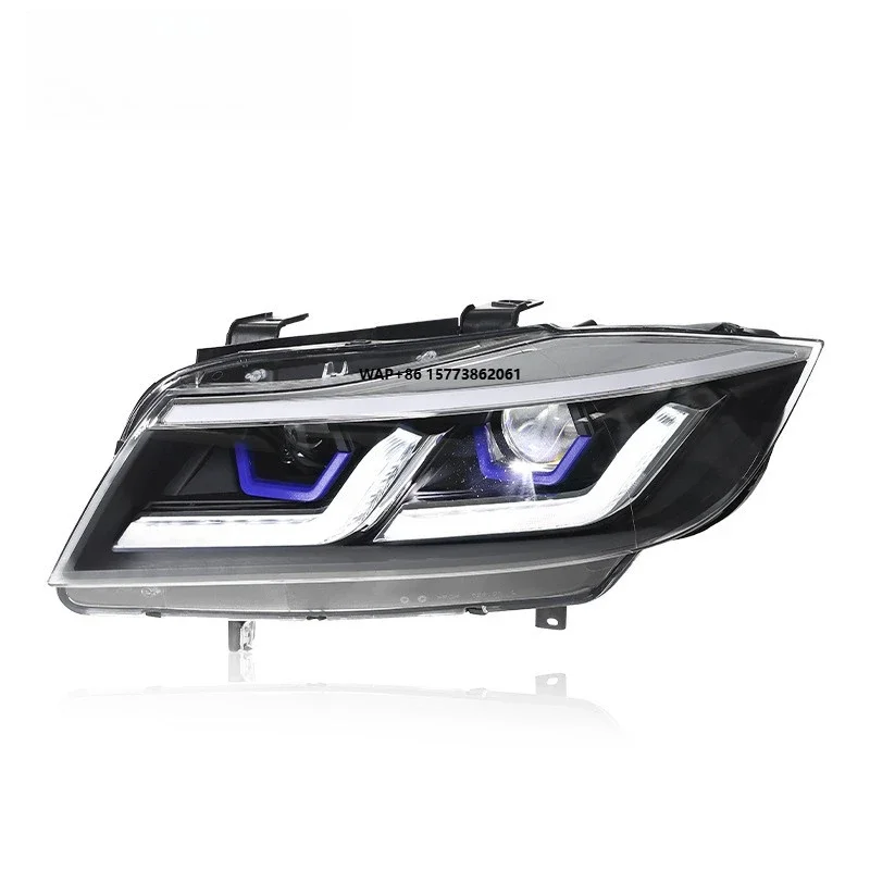 

1 Unit For 3 Series E90 Headlight Assembly Modification 12V LED Daytime Running Light Flowing Turn Signal Lens Light