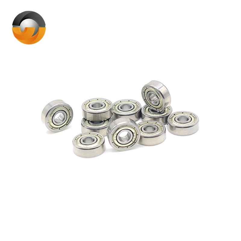 10PCS ABEC-7 604ZZ 4x12x4 mm Miniature Ball Bearings Chrome Steel Bearings For 3D Printer Parts Pulleys