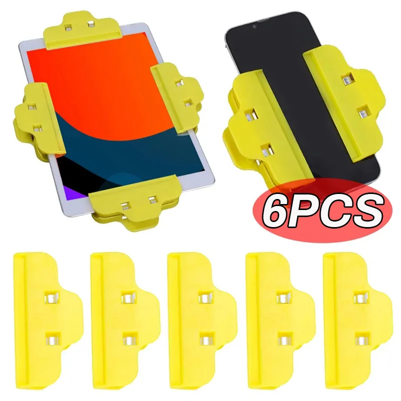 Uniwersalny klips mocujący do naprawy telefonów komórkowych do iPhone'a Samsung iPad Tablet Ekran LCD Plastikowy uchwyt naprawczy Zacisk mocujący