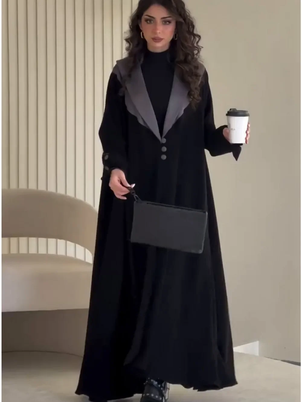 Moslim Abaya Jurk Voor Vrouwen Knop Ramadan Jalabiya Saudi Arabische Lange Gewaad Eid Marokko Dubai Kaftan Islam Vestidos Largos 2025