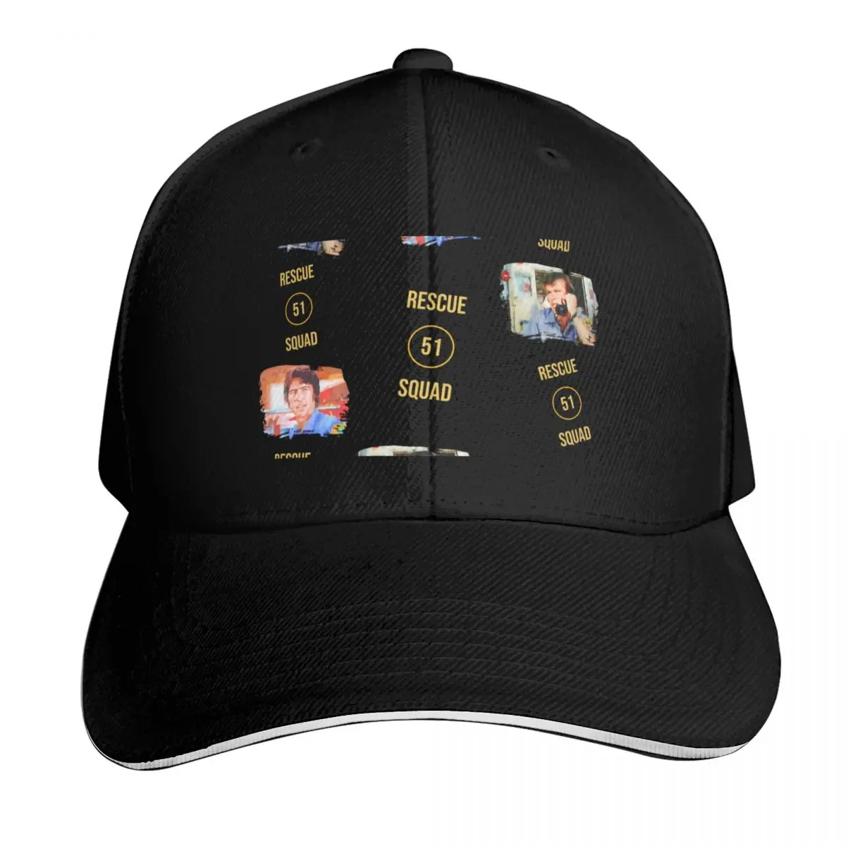 Emergency Rescue Squad 51 Roy and Johnny TV Show Dk Blue Baseball Cap Men Women Casual Summer Sport Sun Cap