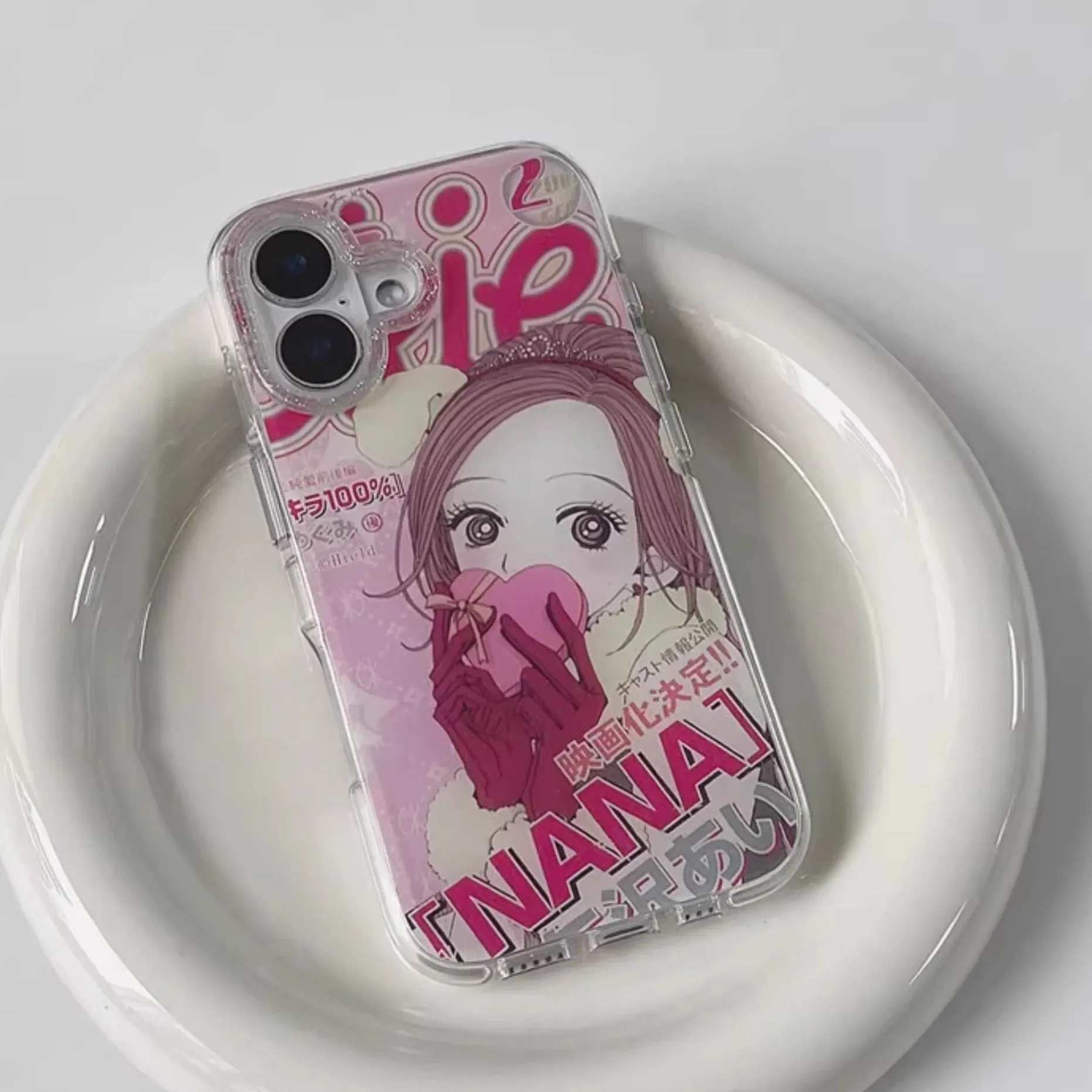 Japan Anime Sweet Girl Love Shining Phone Case For Samsung Galaxy A07 A17 A36 A26 A56 A55 A14 A06 A05 A13 A53 A33 A23 4G 5G - náhled 3