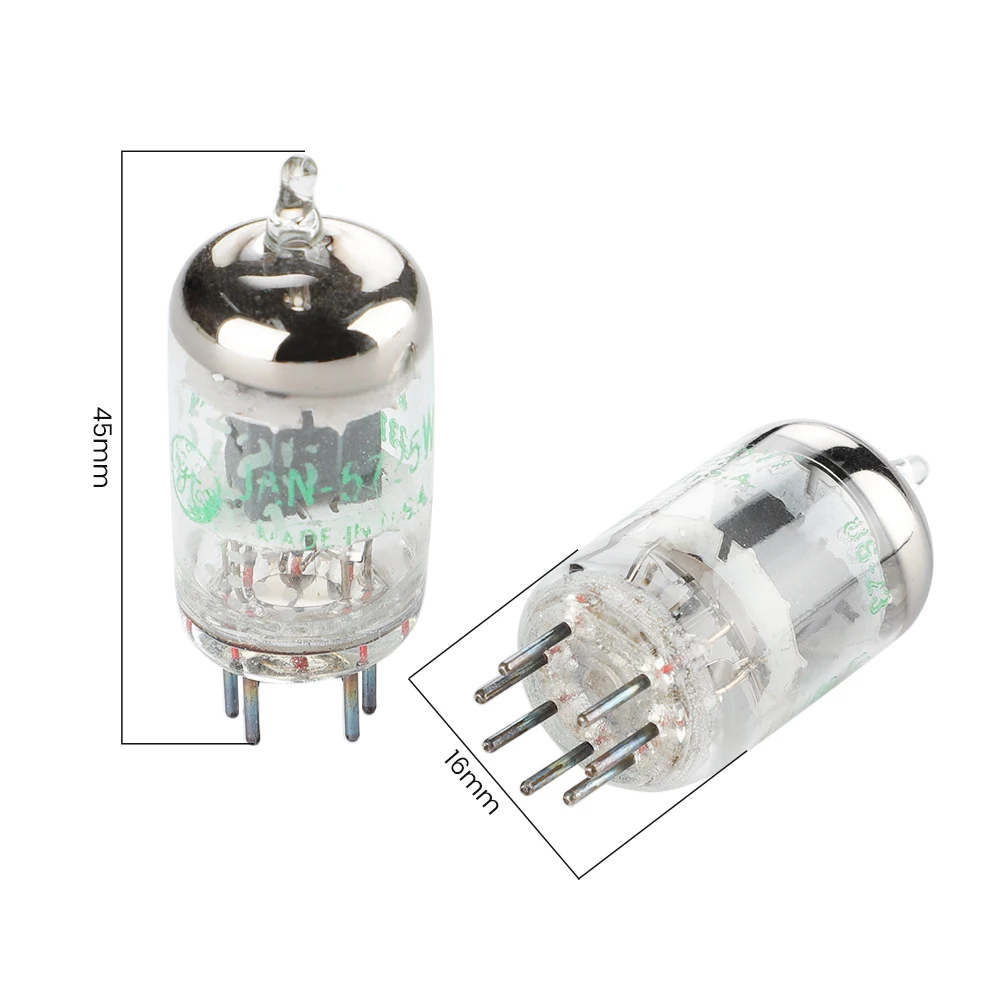 AIYIMA 2Pcs GE 5725W Vacuum Tube Electronic Tube Valve Vacuum Upgrade For 6Ж1п 6AK5 6K4 EF95 6J 6J2 Pairing Tube Amplifiers