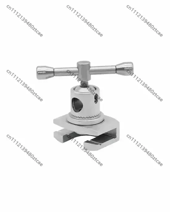 Full Stainless Steel Adjustable Long Slider Enlarged Lock Buckle Universal Operating Table Leg Support Connector