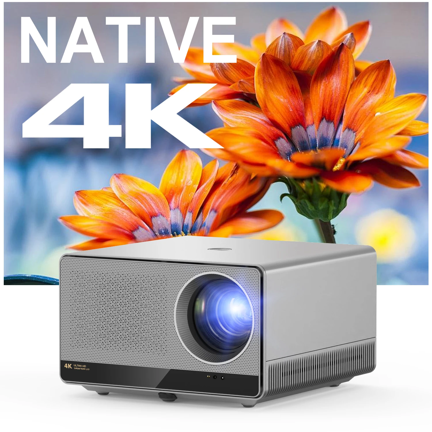 Home Cinema Projector - Proyector U1 con Resolución Nativa 4K
