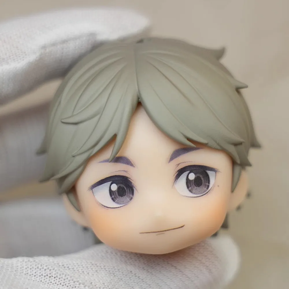 すがわら こうし Sugawara Koushi Ob11 Face GSC Handmade Water Sticker Faceplates Anime Game Cosplay Toy Obitsu 11 Doll Accessories