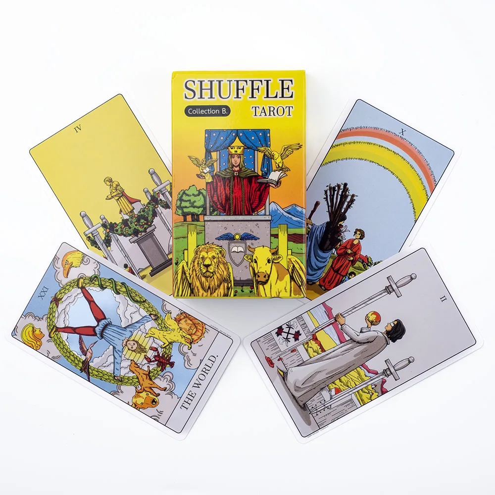 10.3*6 سنتيمتر خلط التارو جمع B خلط العالم من RWS التارو سطح السفينة 80 قطعة بطاقات طريقة إبداعية لقول قصة #4