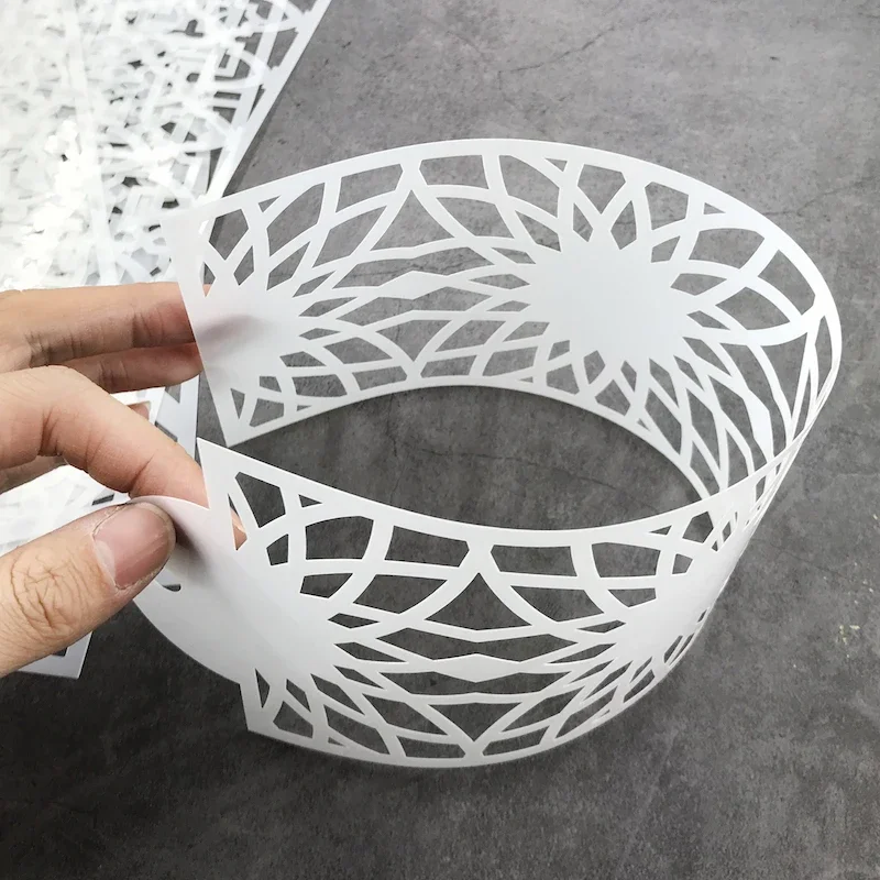 ใหม่ 8 ชิ้น/เซ็ต Retro Totem เค้กลูกไม้แม่แบบตกแต่งลายฉลุ Pad Strew Duster เบเกอรี่เครื่องมือวัสดุกันน้ํา Reuseful