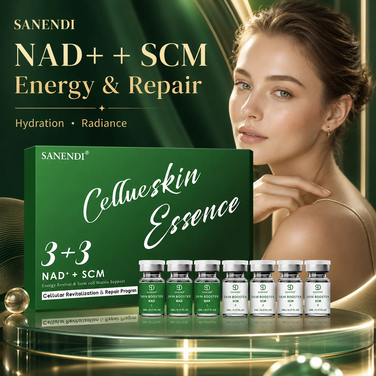 무료 디바이스 Sanendi NAD+ EXOSME PD - Skincare Glow 리뷰 및 가격