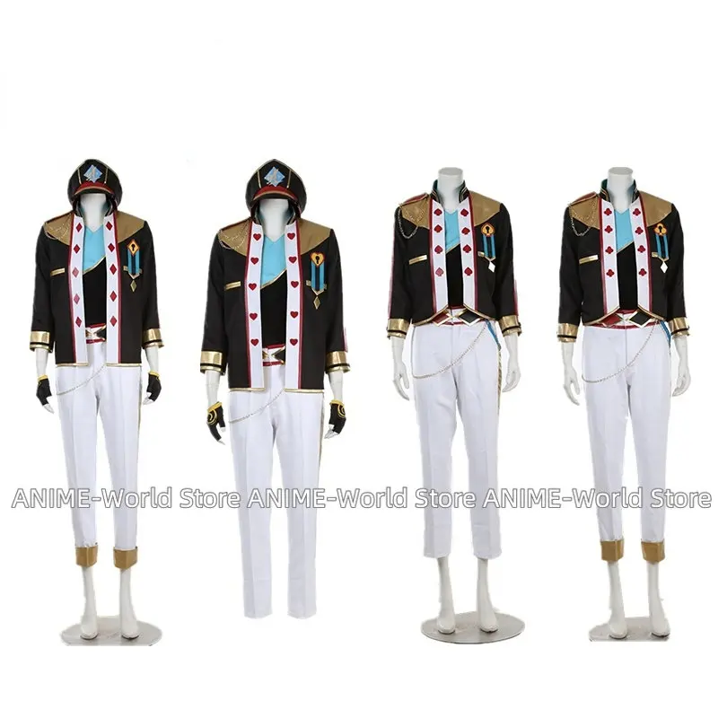 Ensemble Stars ALKALOID Amagi Hiiro Shiratori Aira Kazehaya Tatsumi Ayase Mayoi Cosplay Costume Halloween Christmas Costume