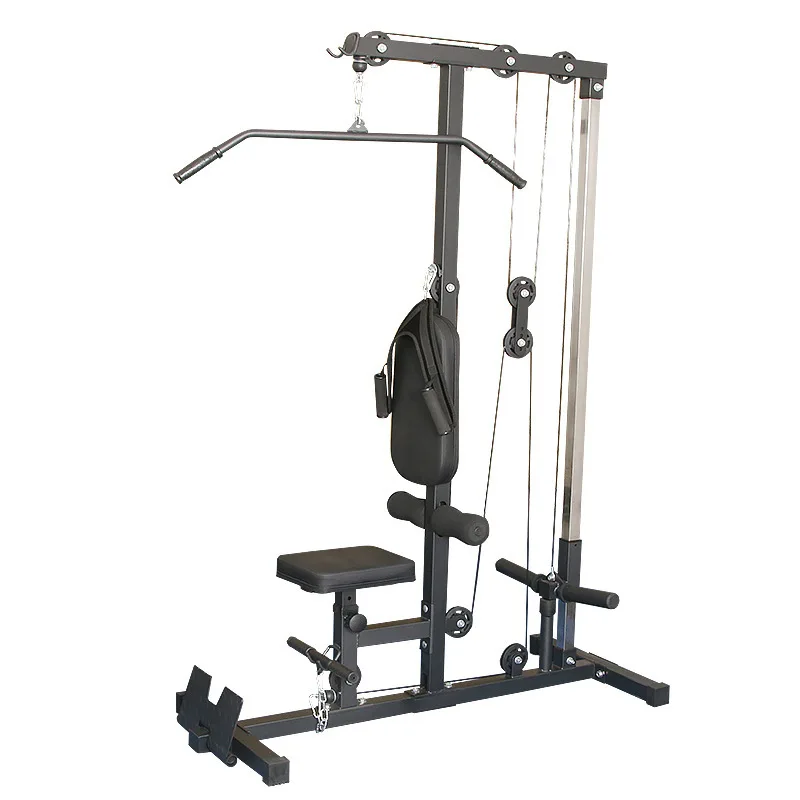 

Multifunctional Rowing Machine Lat Pull Down Machine with Seat and Back Cushion and Low Row Cable Machinepromote sales