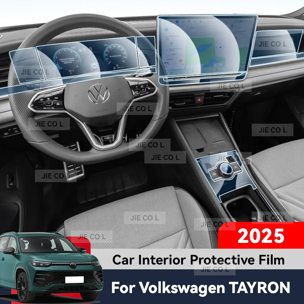 

Auto Central Control Screen TPU Navigation Anti Scratch interior Protection Film GPS Navigation For Volkswagen Tayron 2025