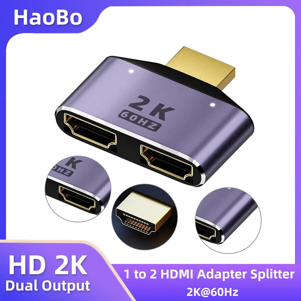 1 To 2 Hdmi Hd 2K D… - image