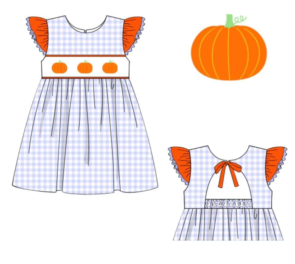 

Baby Boy Clothes Girl Outfits Set Baby Clothes Pumpkin Print Short Sleeve Shorts Set Thanksgiving Collection