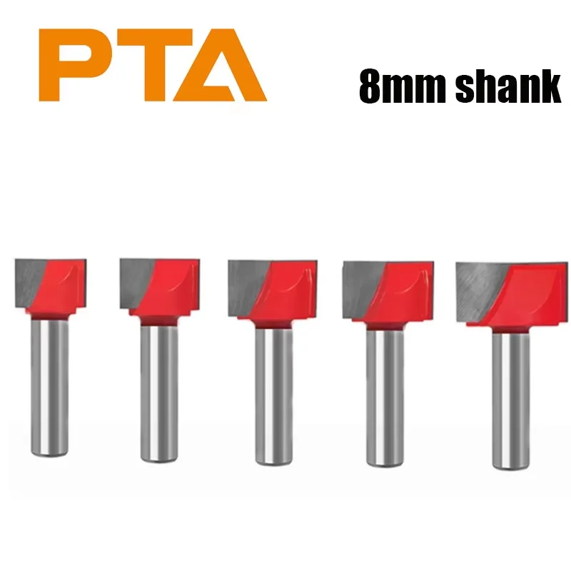

Durable 8mm Shank Milling Cutter Router Bits Wood Carving Woodworking Tools Cleaning Bottom Bit