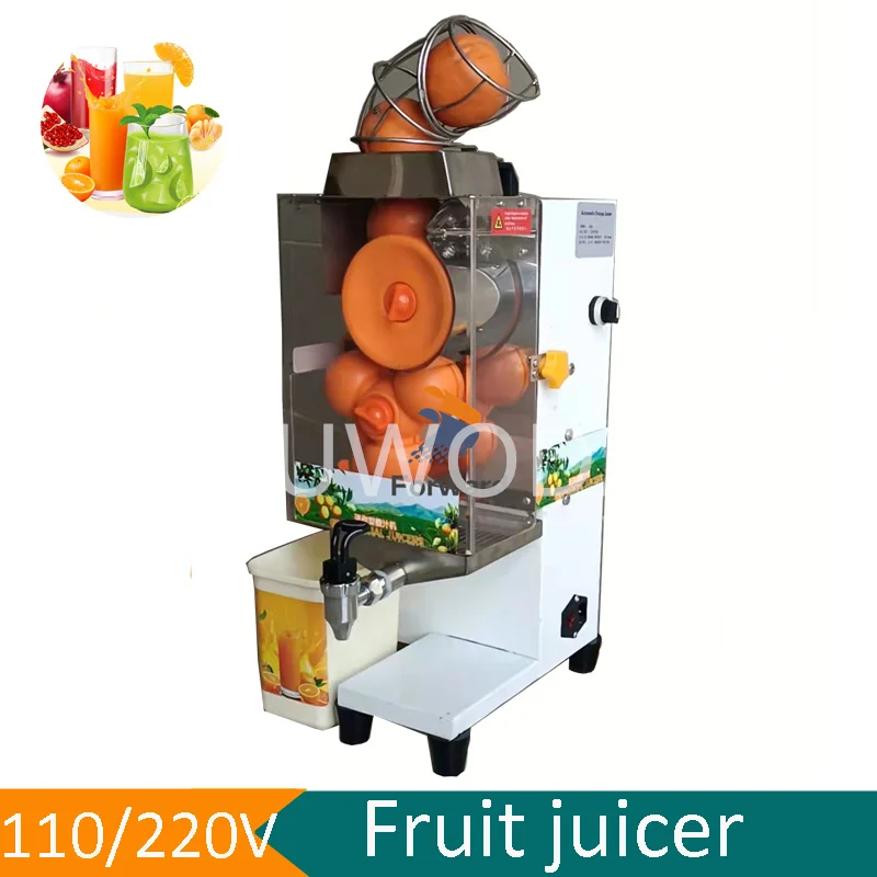 Mini 8-10pcs/Min Electric Orange Squeezer Commercial Juice Fruit Lemon Maker Fresh Juicer Press Making EquipmentFor Shop Bar