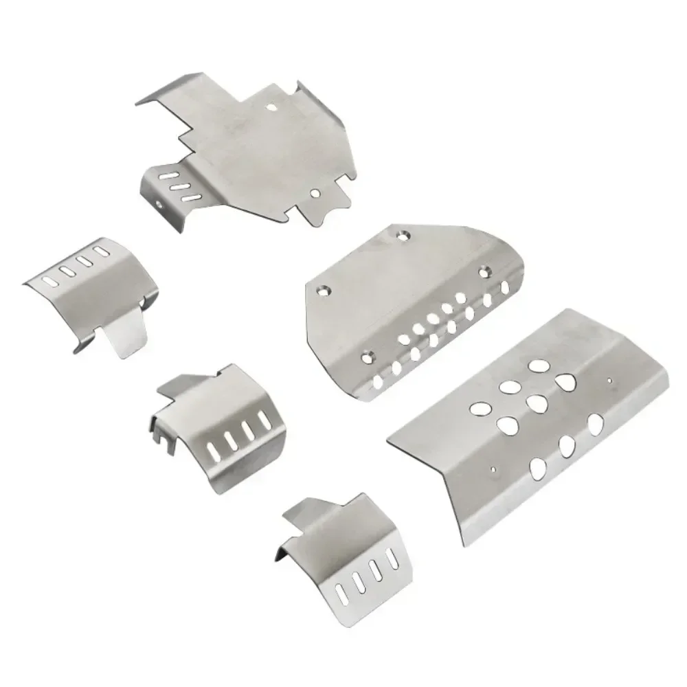 

RC Car Metal Bumper Chassis Armor Protection Skid Plate for Trxs TRX-6 TRX6 G63 TRX-4 TRX4 G500 Option Upgrade
