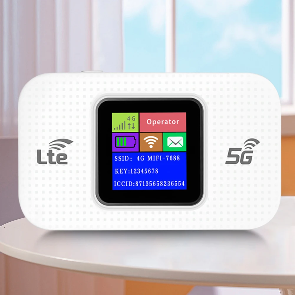 Беспроводной Wi-Fi-маршрутизатор 4G LTE, портативное Wi-Fi-устройство, точка доступа 150 Мбит/с, автомобильный мобильный широкополосный доступ со слотом для SIM-карты, чип Qualcomm MSM8916