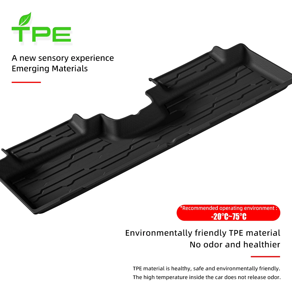 حصيرة أرضية سيارة عالية الجودة مخصصة لسيارة شيفروليه الاعتدال 2022 مخصصة TPE ثلاثية الأبعاد سجادة سيارة مقاومة للماء