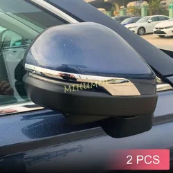 For Honda CR-V CRV 2024 2025 Chrome Side Rearview Mirror Trims Strips Accessories