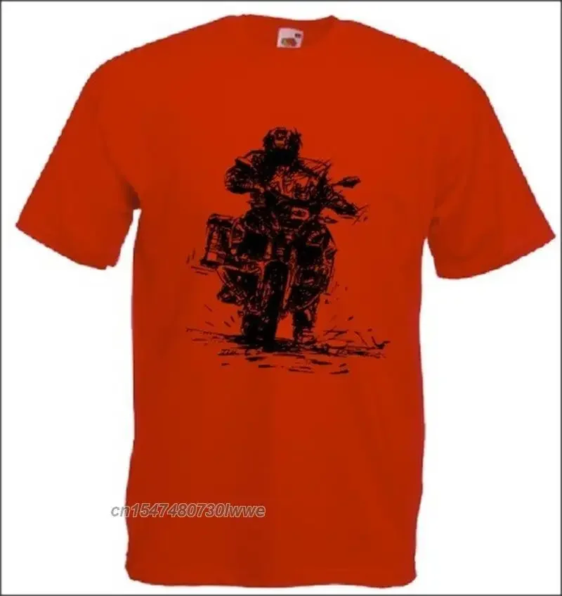 German Motorcycle 1200 Gsa T-Shirt Motorrad Gs Adventure Shirt New T Shirts Men 100% Cotton Cool Tees