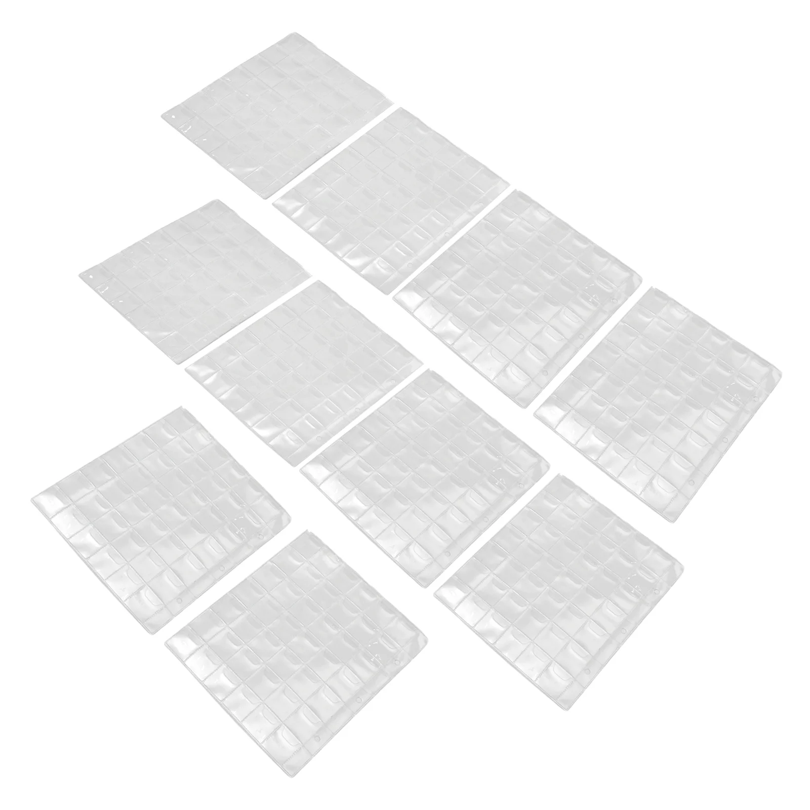 

Альбом для монет на 42 кармана с прозрачными кольцами, страница на монету, для коллекции монет, домашнего декора, с противоскользящим покрытием, для памятных монет