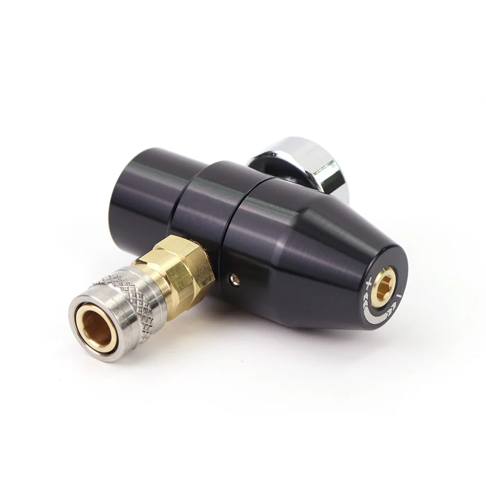 Regulador HPA de baja presión con manómetro y acoplador Foster - imagen 2