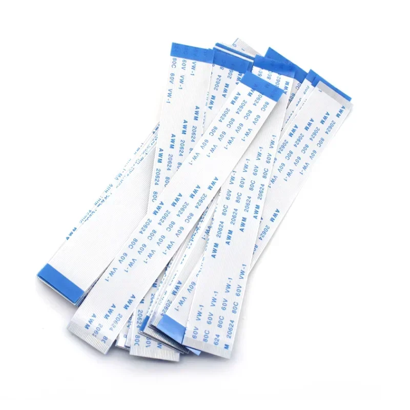 

10PCS FFC FPC AWM 20624 80C 60V VW-1 Flat Flexible Cable 0.5MM 4 5 6 8 10 12 14 16 18 20 24 26 30 32 34 36 38 40 45 50 54 60 Pin