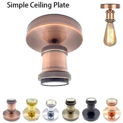 Vintage Lamp Socket E27 Bulb Base E26 Retro Ceiling Screw Light Lamp Holder Screw LED Light Lamp Lampholder Home Decoration