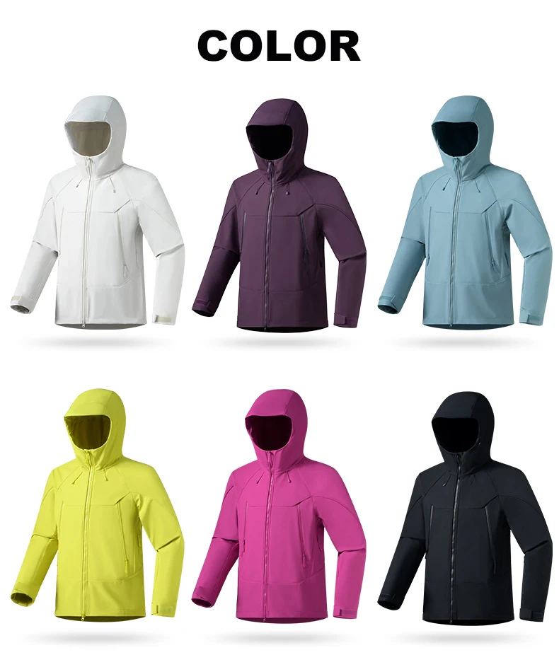 LNGXO Men Women Waterproof Soft Shell Jacket Windproof Warm Fleece Rain Coat Unisex Hiking Climbing Trekking Outdoor Windbreaker 27 Scf3ef70fc68a485ca774aa2fe43f4362U