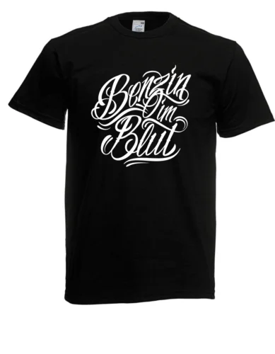 Herren T-Shirt l Benzin im Blut Auto Tuning Car l Größe bis 5XL