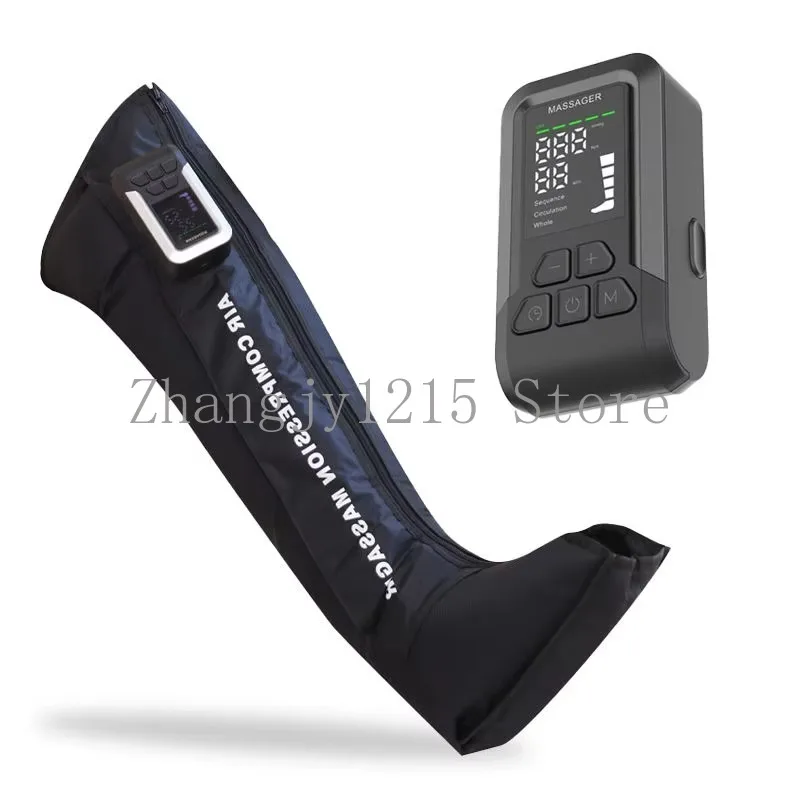 Wireless Air Compression OEM Electric Foot Massager Heating Recovery Boots Electric Leg Massager