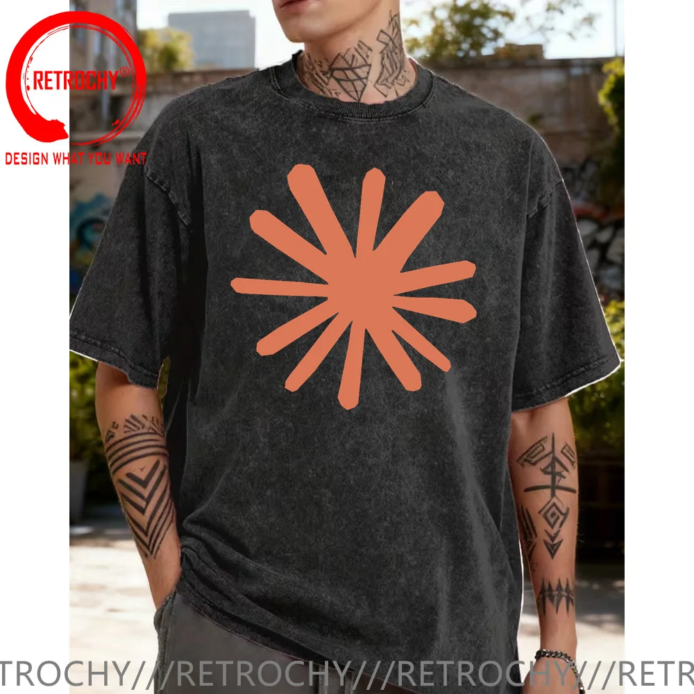 Claude AI T Shirt Men Cool Minimal Artificial Intelligence Opus Tech vintage Washed Stretched Soft Designer Clothes Graphic Tee