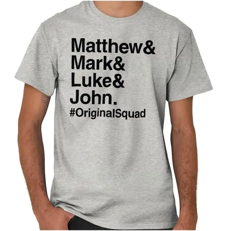 Saint Apostles Religious Christian Jesus Adult Crewneck T Shirt