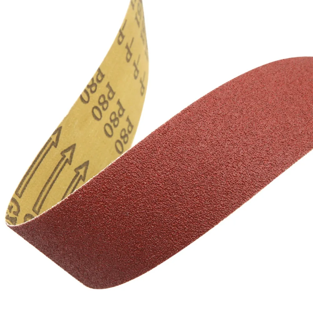 5 peças: correia de areia de óxido de alumínio de 2 polegadas x 82 polegadas: 100*50mmCorreia de lixa para carpintaria; metal; carro; casco; móveis, etc. polimento