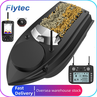 Flytec Official Store V030 12V High Speed 800m Autopilot 180 Points GPS Boat Fish Finder Sonar 3KG Bait Load RC Boat For Fishing