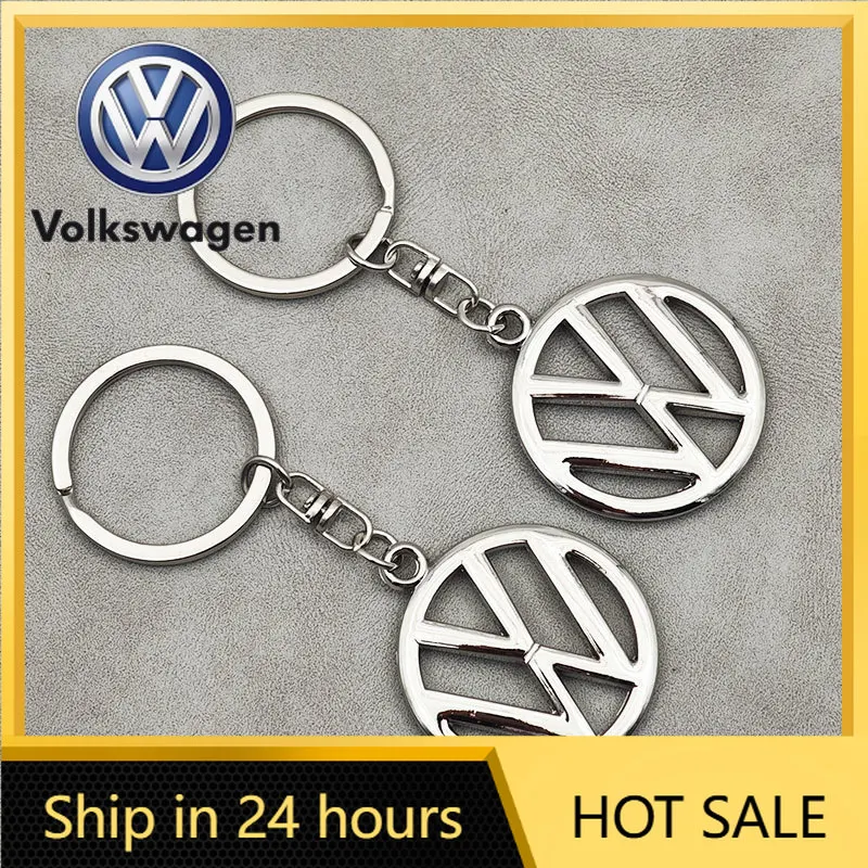 

Новинка 2026 года: Металлический брелок-значок с логотипом VW для Volkswagen Jetta MK5 MK6, Golf 4 5 6 7, Passat B5 B6 B7, Polo
