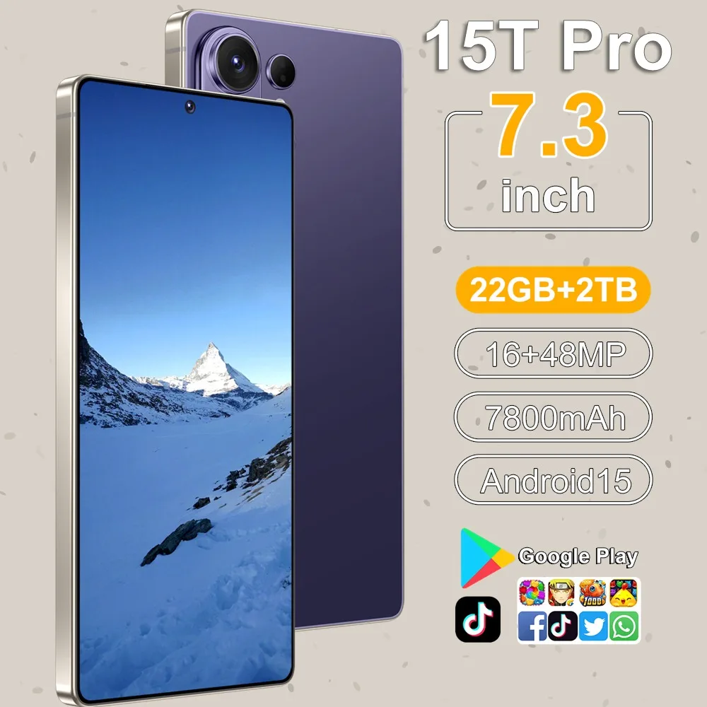 NUEVA Funda Protectora de Silicona para Teléfono Inteligente, Compatible con 15T Pro, Carcasa de Alta Calidad para Teléfono Móvil, Accesorio para Android 7.3HD 5G