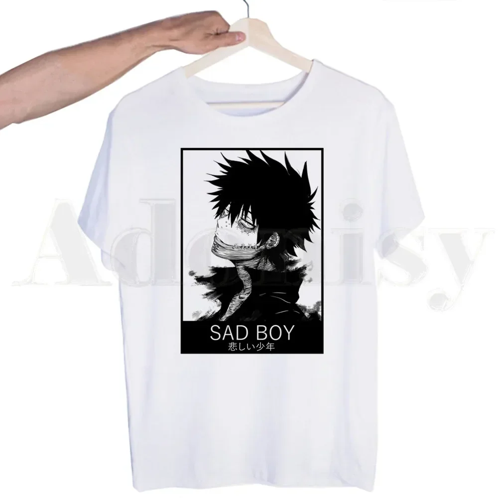 MHA Merch Anime Dabi Tshirts Men Fashion Summer T-shirts Tshirt Top Tees Streetwear Harajuku Funny