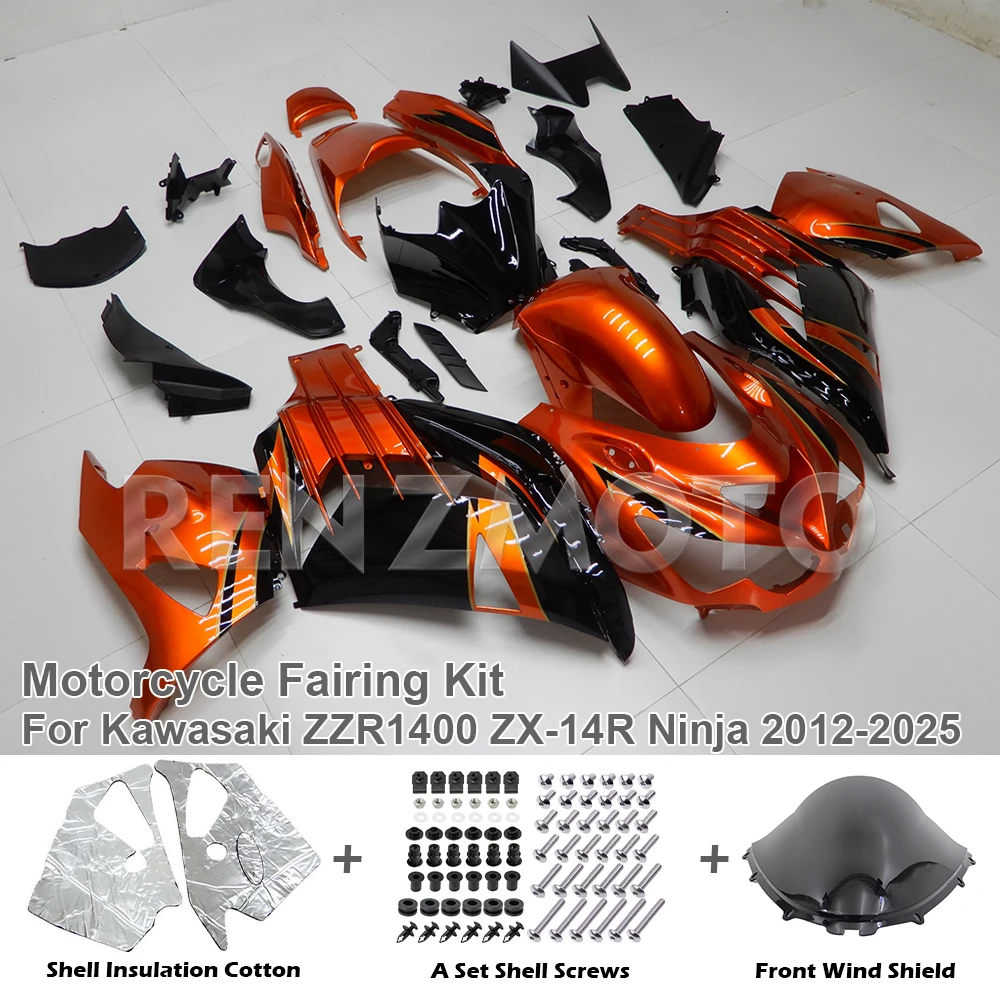 BODY-GA 2本セット Kawasaki Zzr1400 Bodywork Fairing - AliExpress