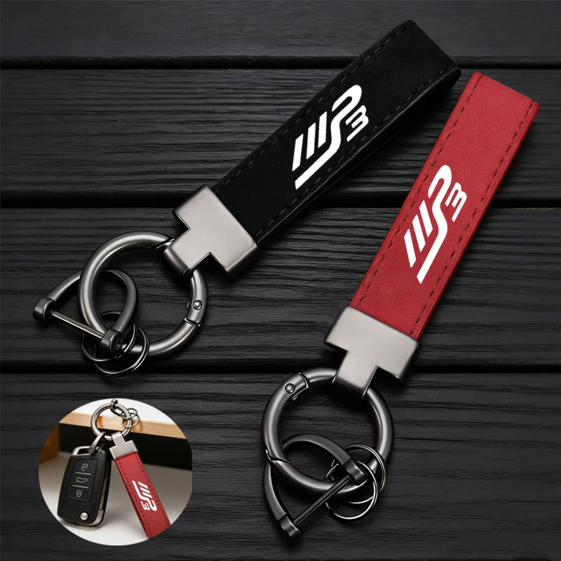 Alloy Keyring Motorcycle Suede Leather Keychain For Piaggio MP3 250 300 400 500 MP3300 MP3250 MP3400 MP3500 Accessories