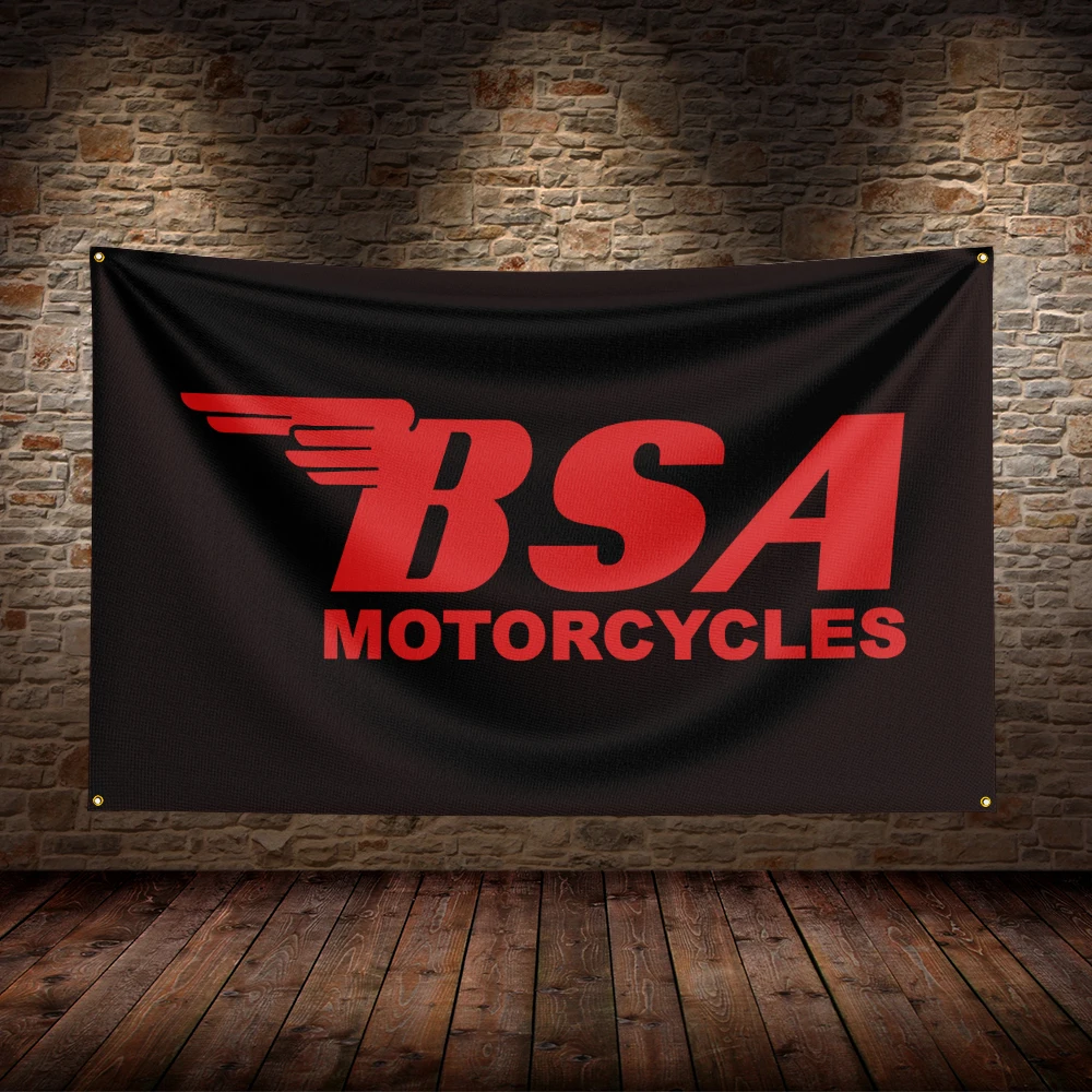 

3x5 Ft B-BSAs Flag Polyester Printed Car Flags for Room Garage Decor